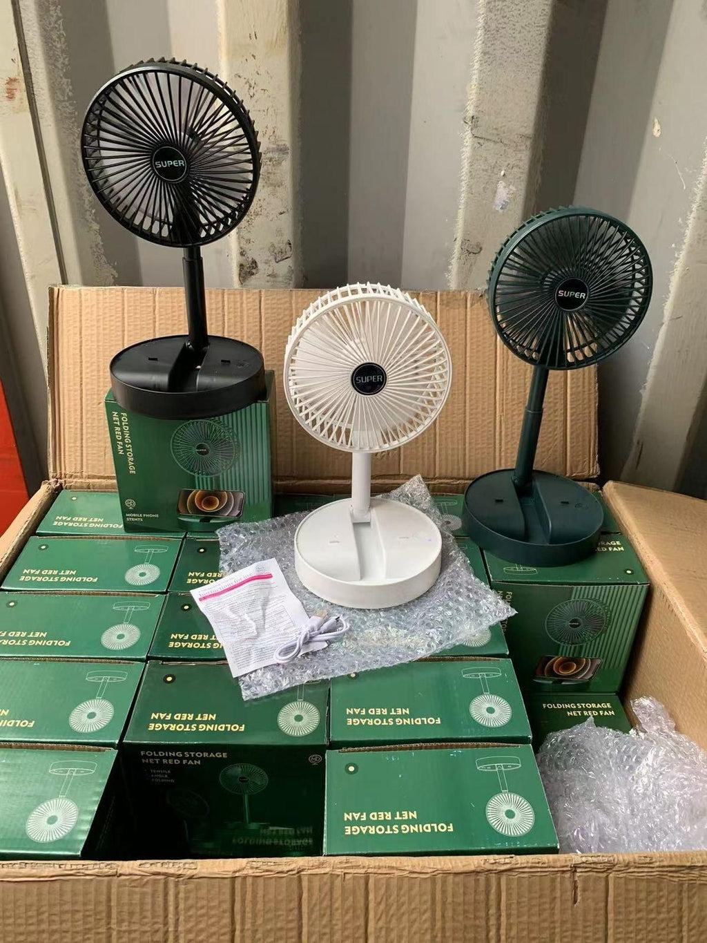 Rechargeable High Speed Desk Fan