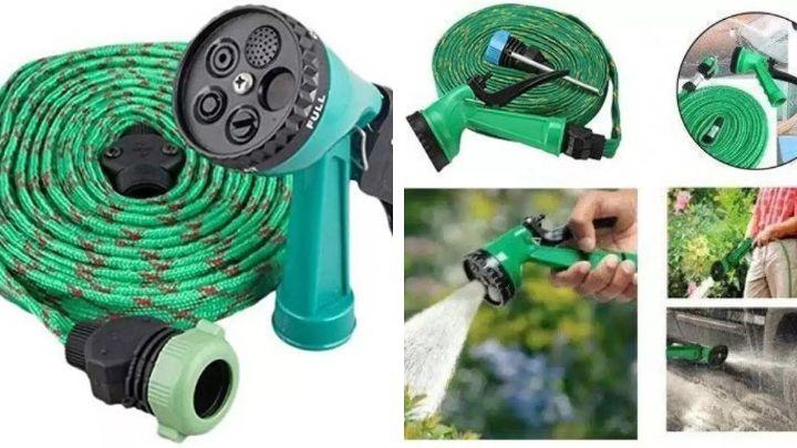5-in-1 Water Spray Gun - Hose Pipe